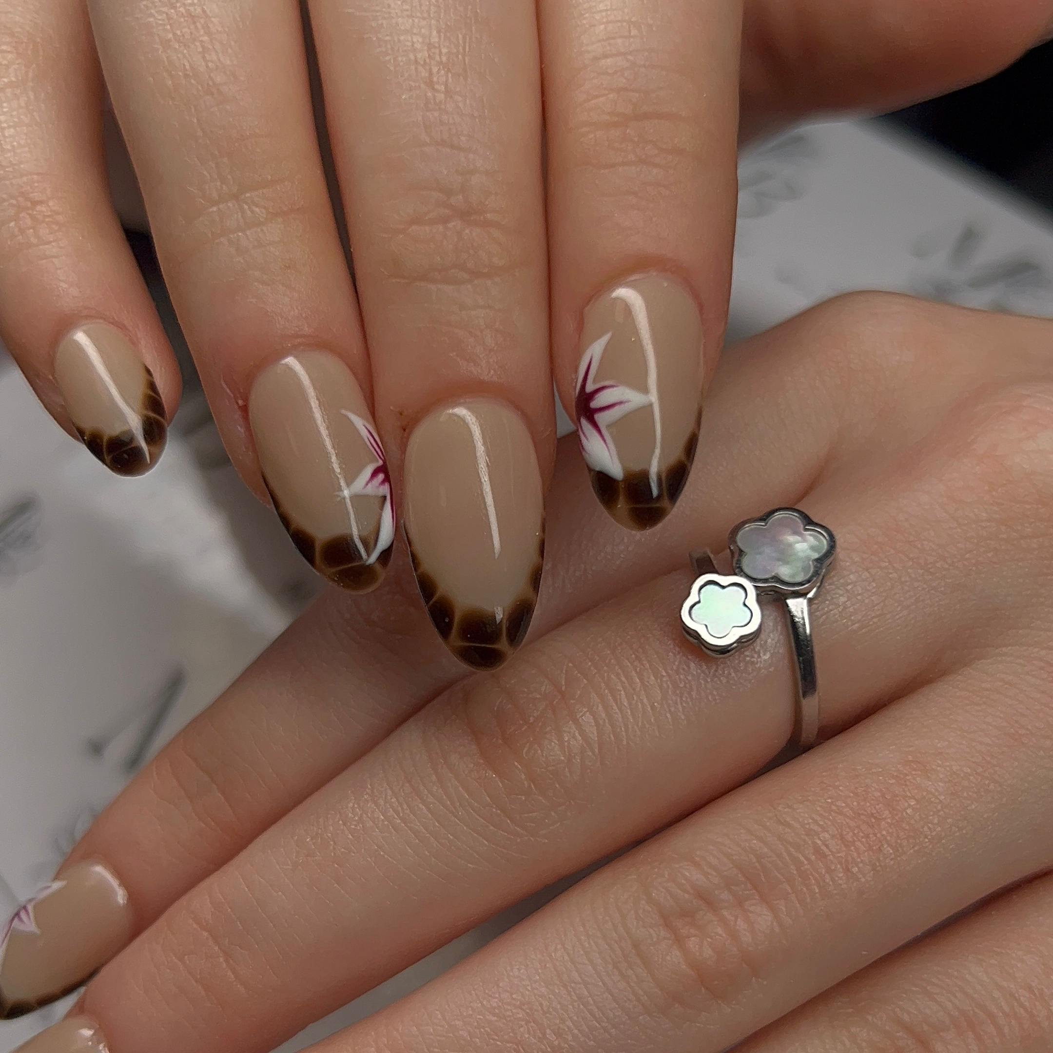 POSE GEL AVEC NAIL ART NIVEAU 3