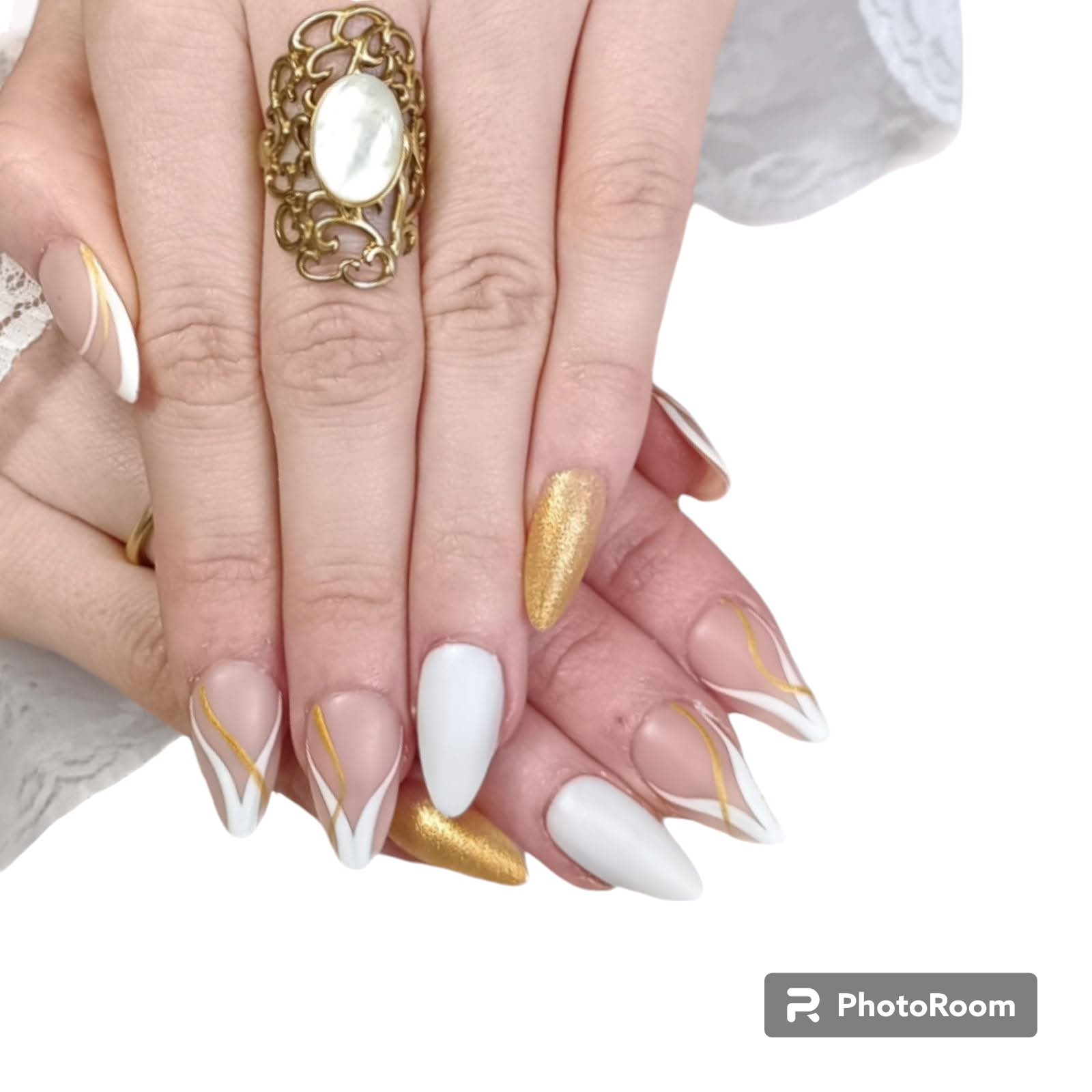 Retouche Pose sur ongles naturels longs & nail art