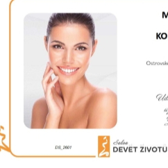 Dárkový voucher v hodnotě 1950 Kč