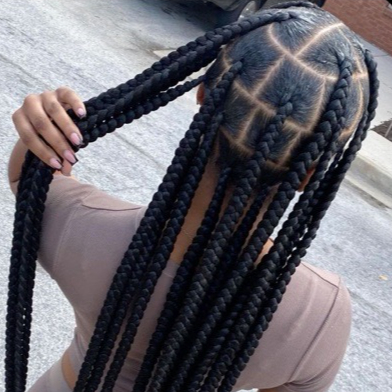 Jumbo braids