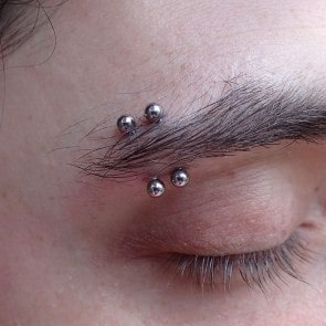 Piercing: "ARCADE OU BRIDGE"