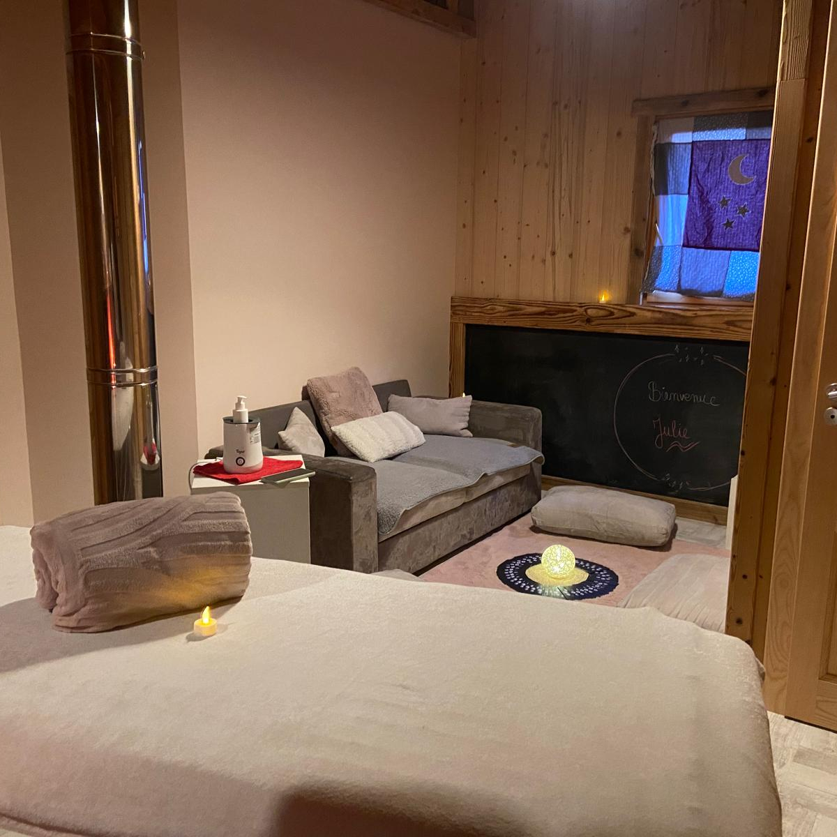 Accompagnement postnatal + massage corps complet