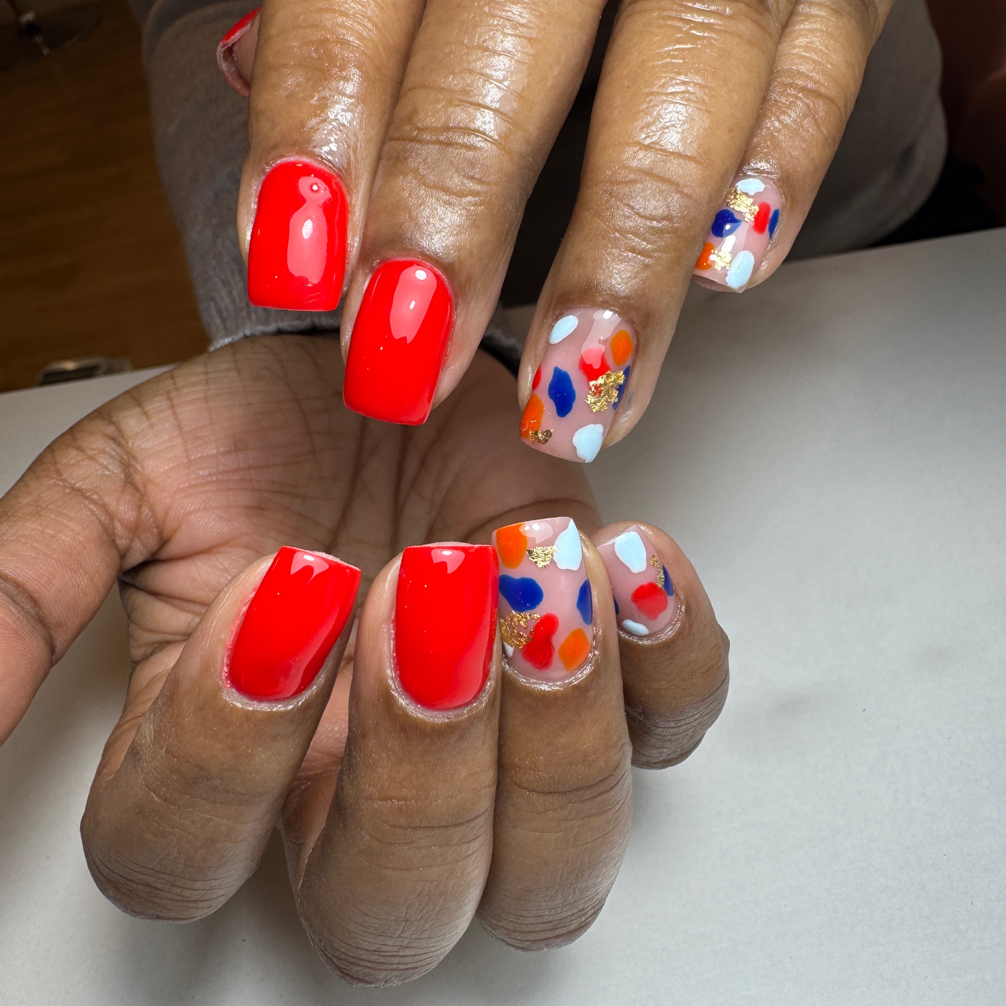 Depose + pose semi permanent+ couleur /NailArt/French/bbycolorbo