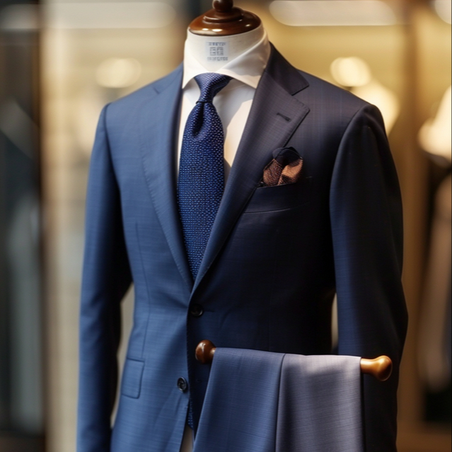 Ručně šitý oblek na míru