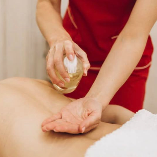 Massage dos et jambes