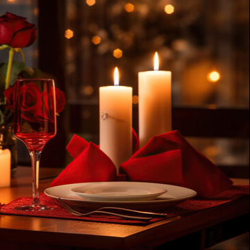 Večeře při svíčkách - 120 minut