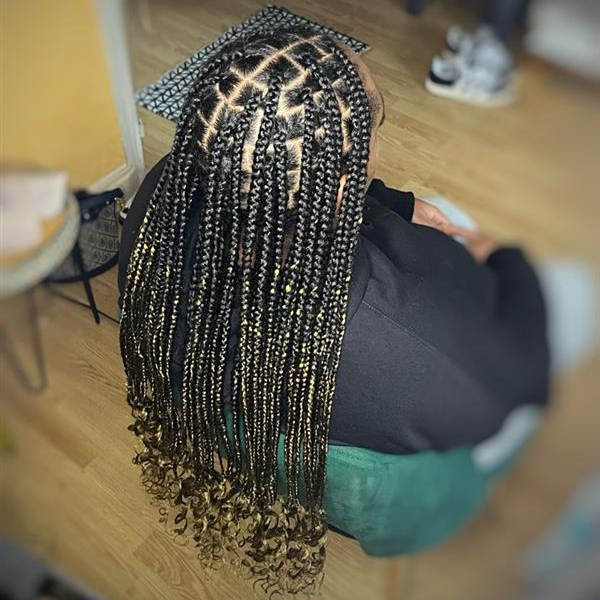 Braids longues (bas du dos)