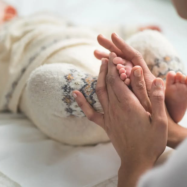 Réflexologie bébé/enfant - séance de 40 minutes