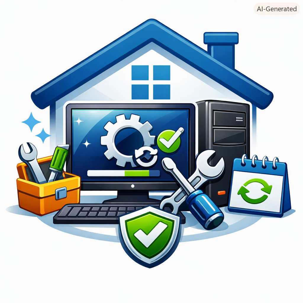 Entretien et Mise à jour de votre PC (à Domicile) Particuliers:
