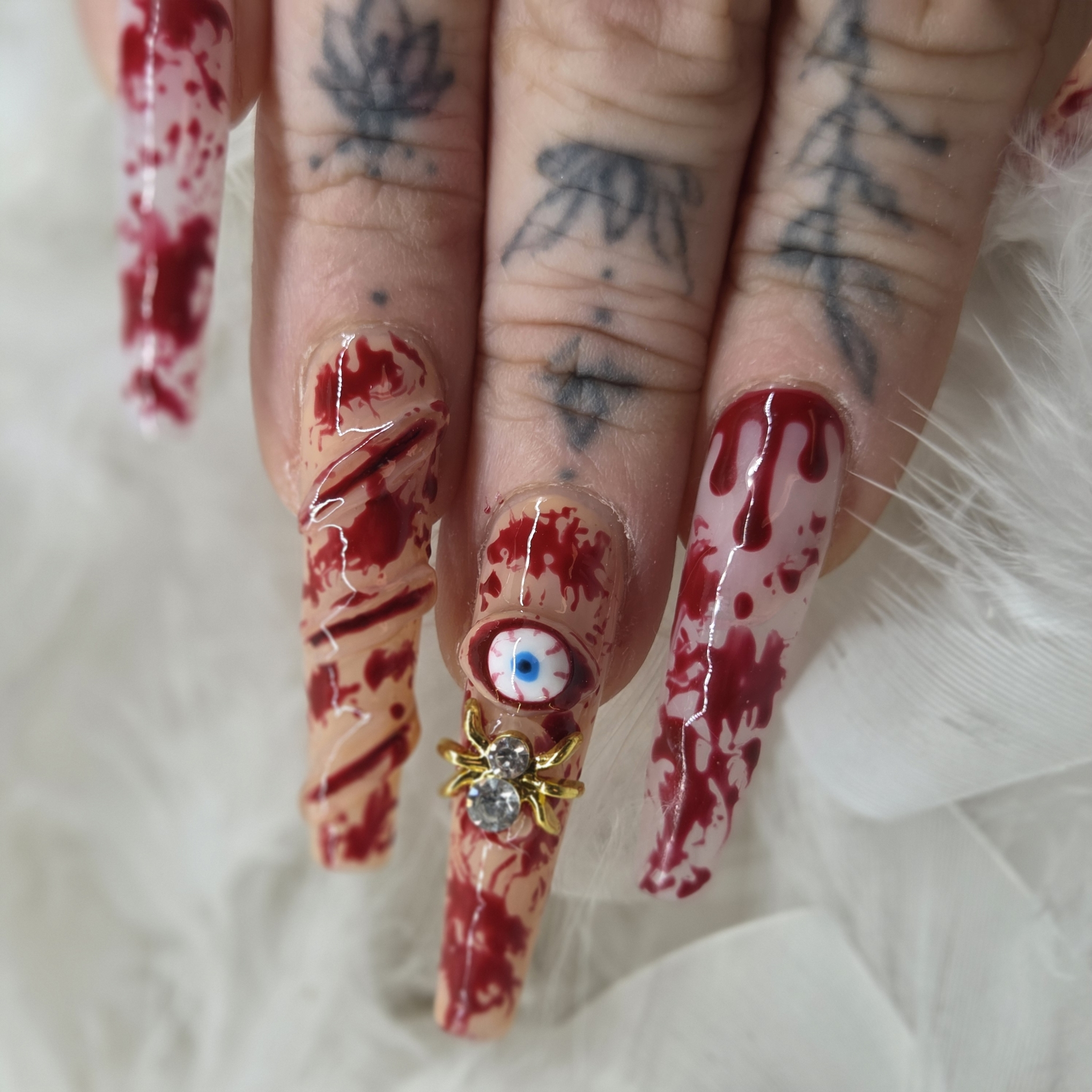 Nail art simple 10 doigts