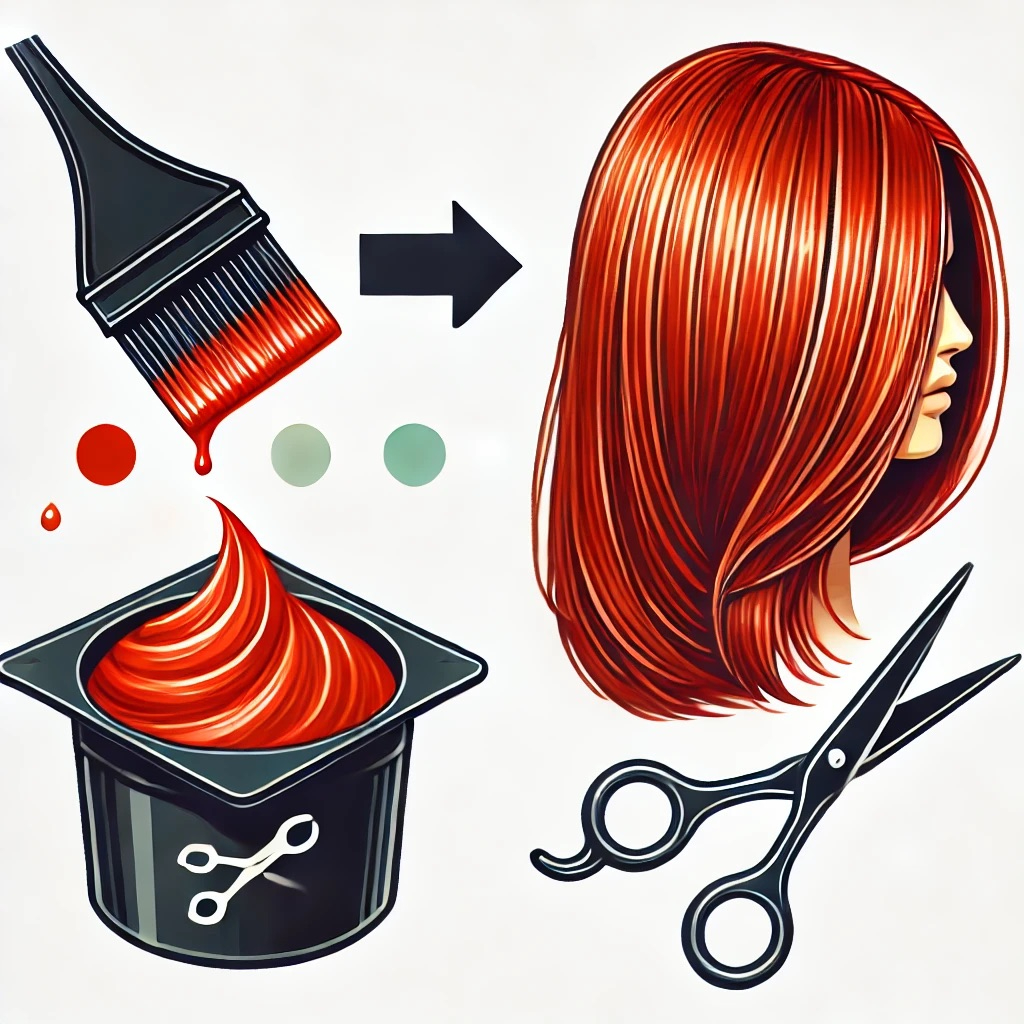 Střih + Barvení vlasů (dlouhé) / Cut + Hair colouring (long)