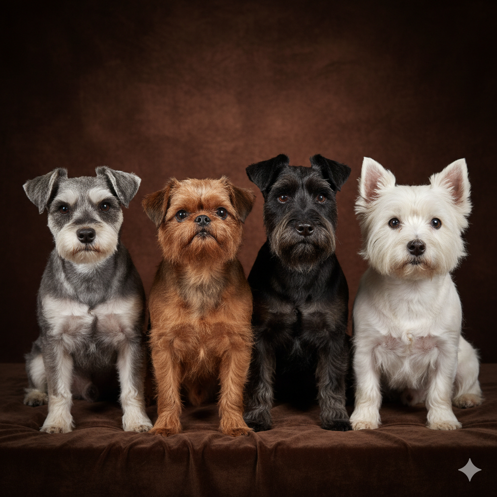 Schnauzer Miniatura/ West Highland Terrier (Solo baño)