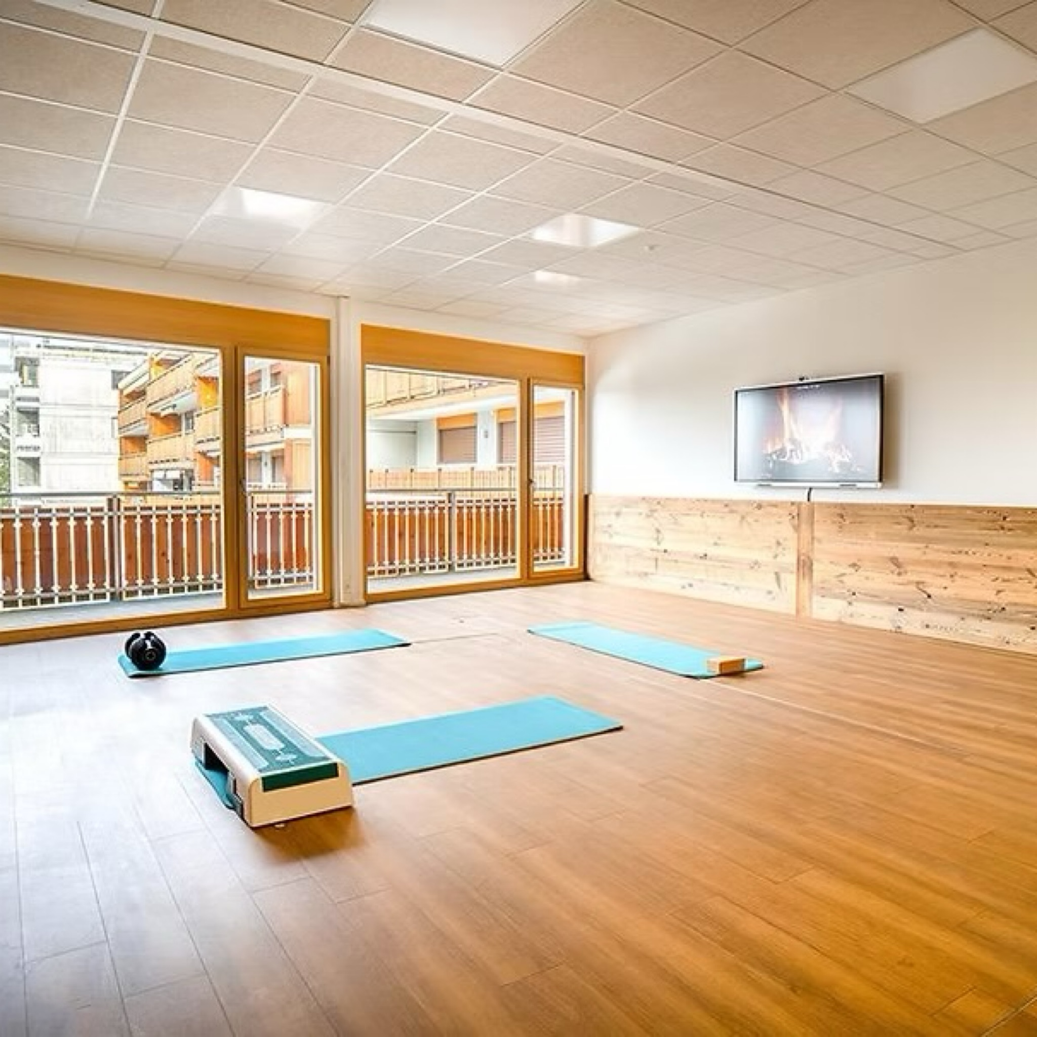 Location salle de gym 1/2 journée