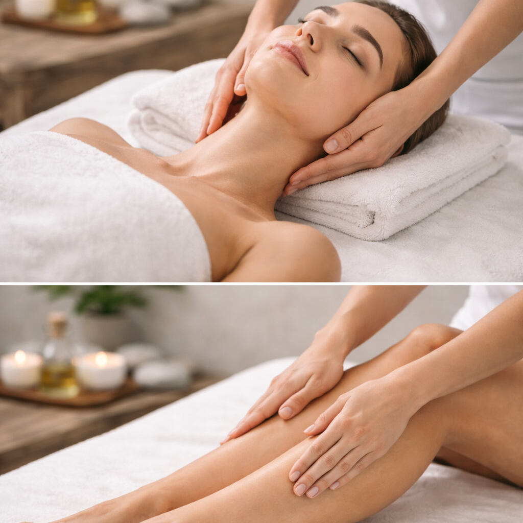 Lymfatická masáž - částečná