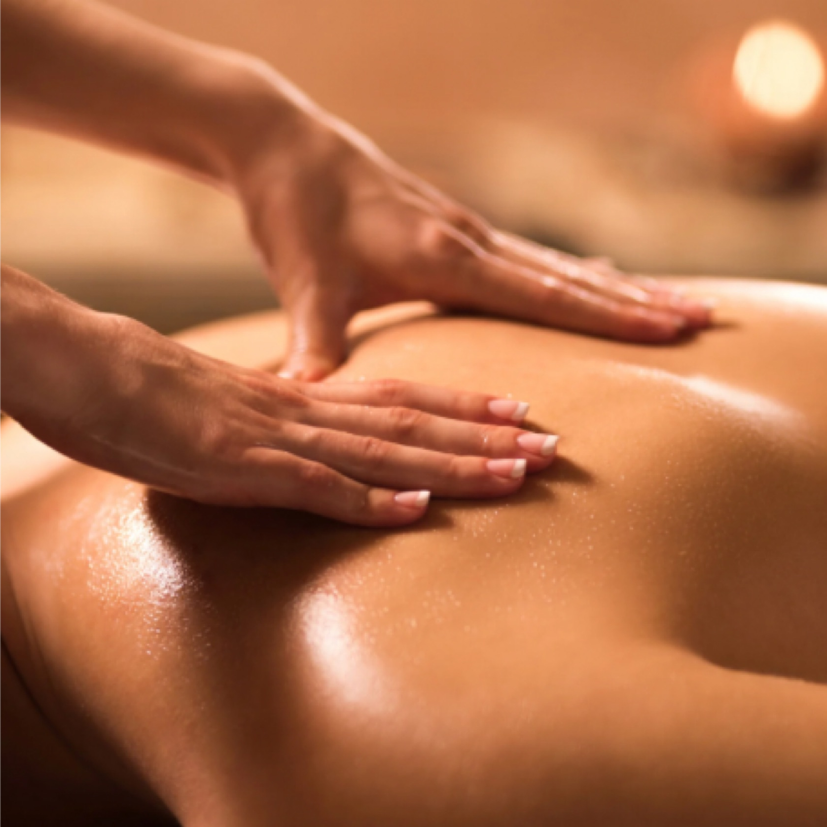 Masáž zad a šíje