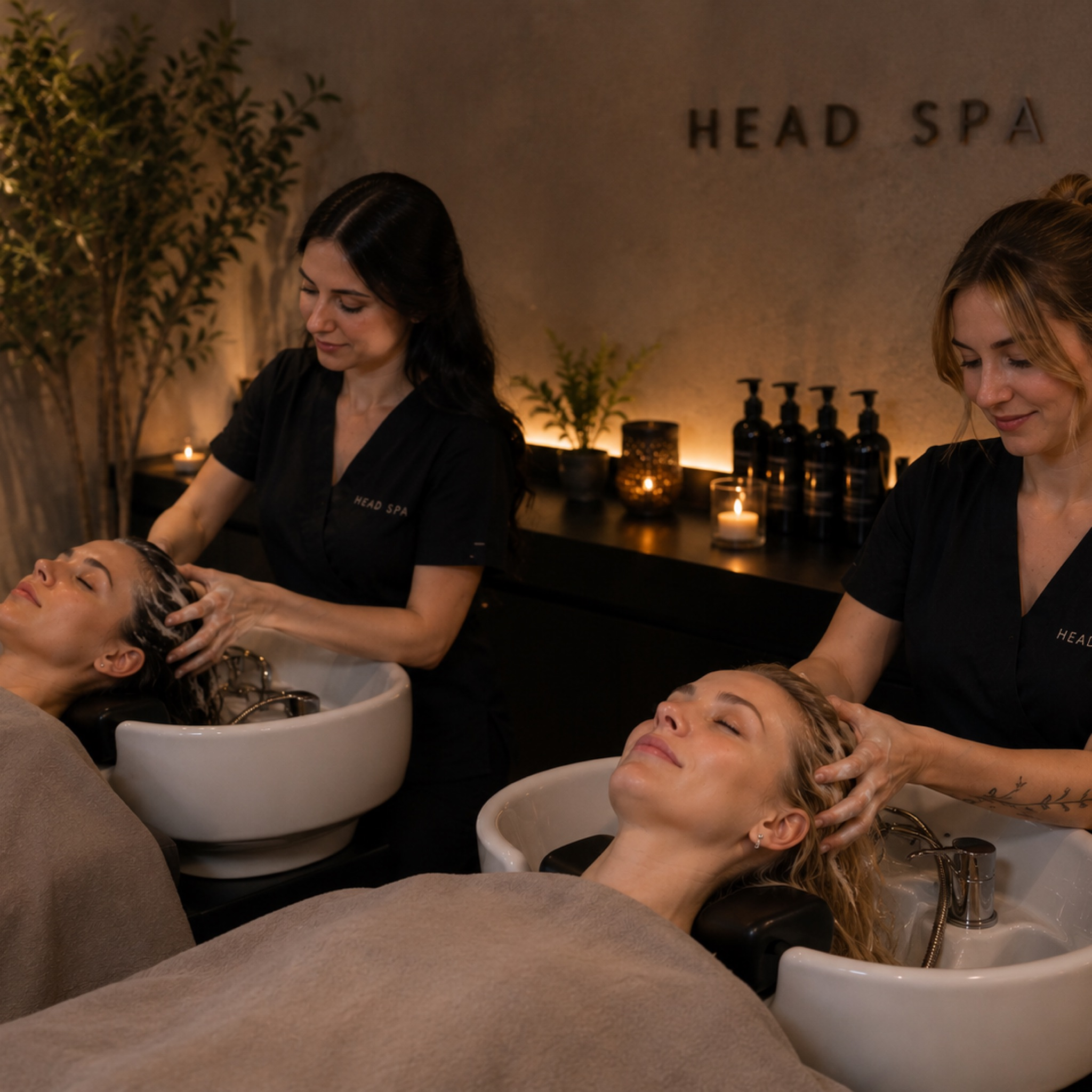 Head spa terapie pro dvě osoby 60 min