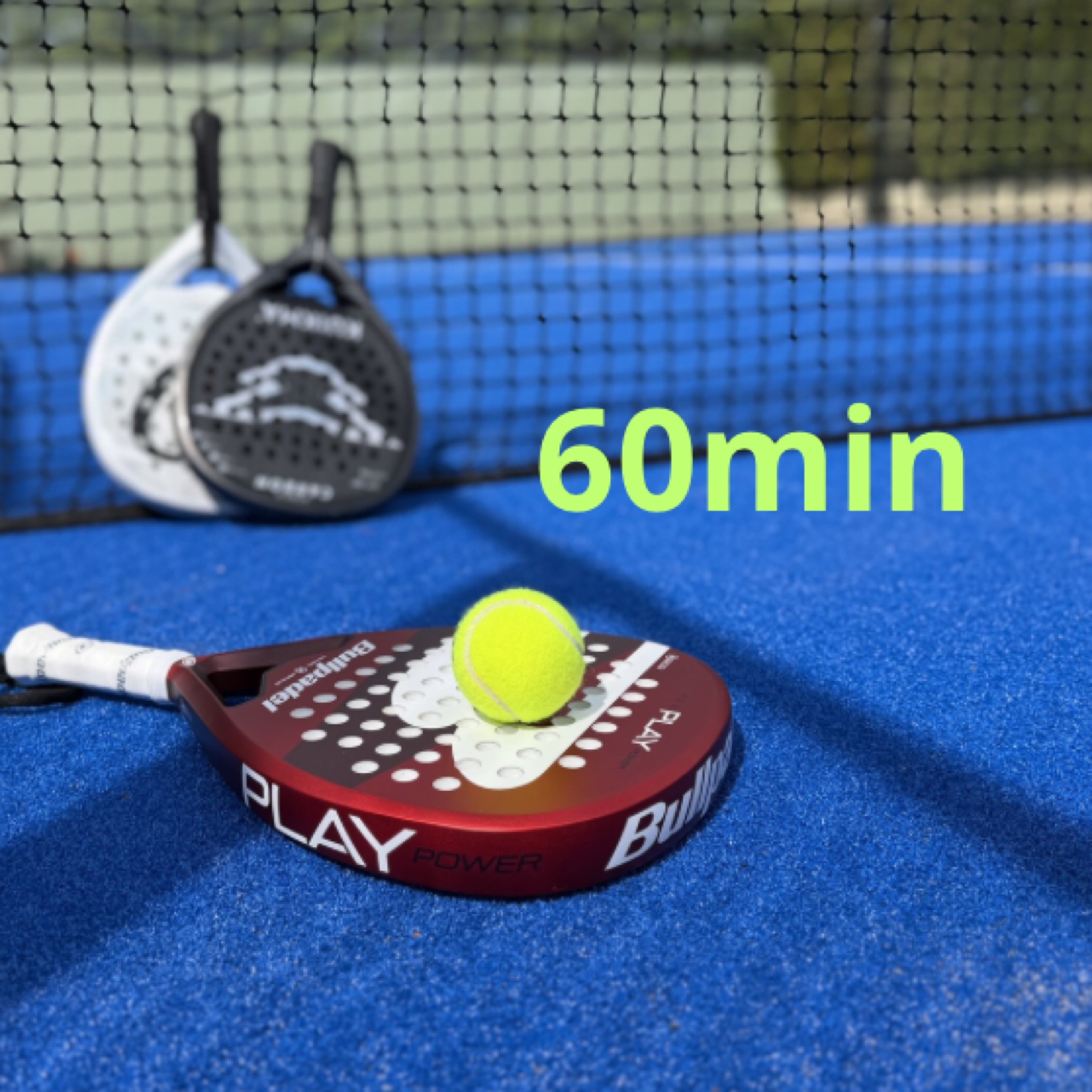 padel 60min + půjčení raket a míčků