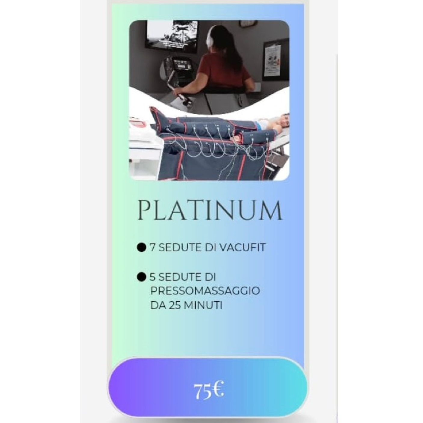 Pressomassaggio Platinum