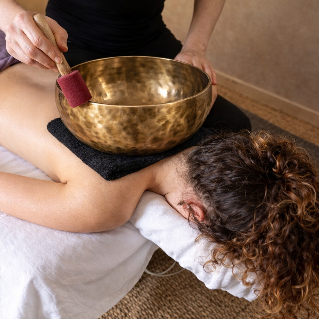 Massage révélation Relâchement profond avec bols tibétains