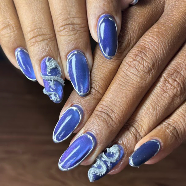 Banho de Gel Com Decoração Luxo