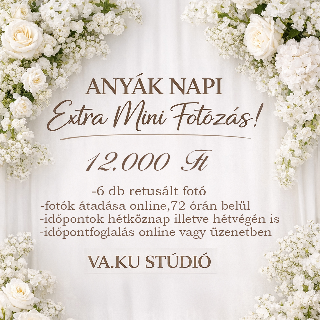 Anyák napi fotózás