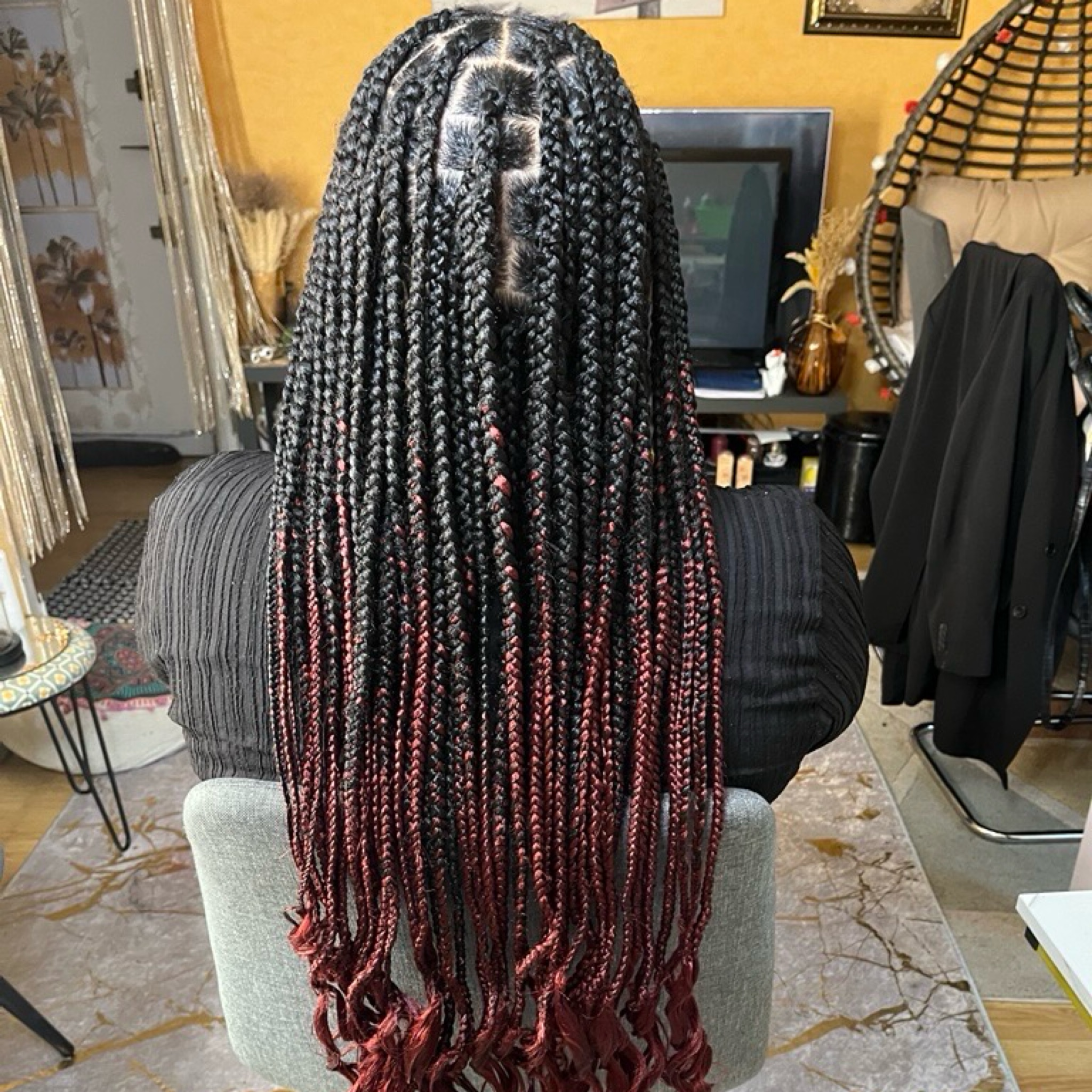 Braids extra longues (mèches comprises)