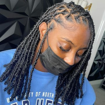 Fausses locks épaules