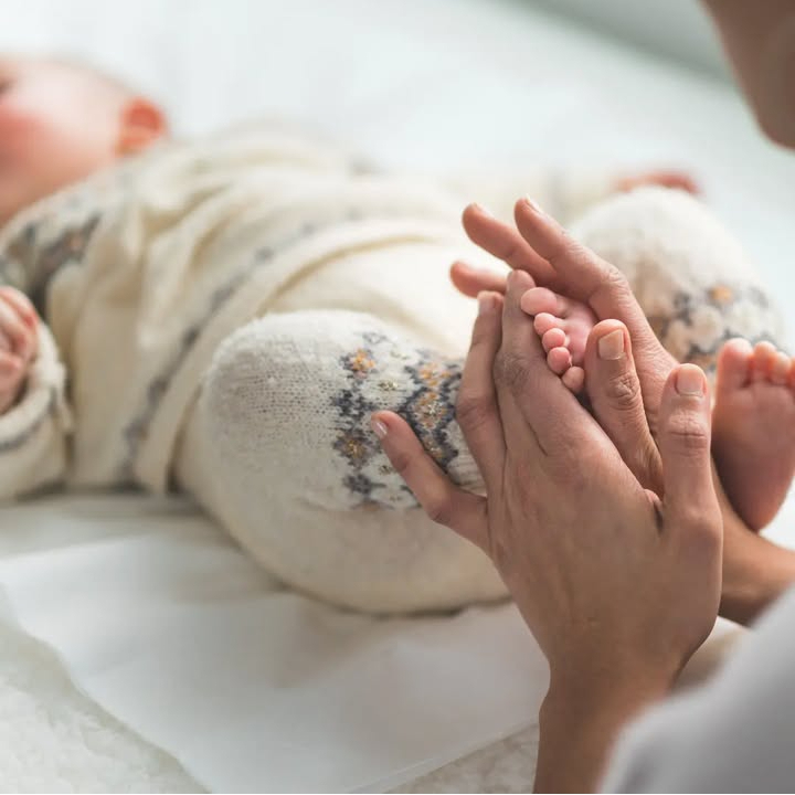 Réflexologie bébé/enfant - séance de 40minutes