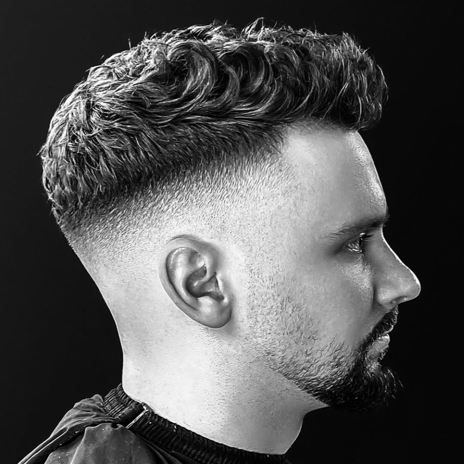 Pánský střih + krytí šedin vlasů