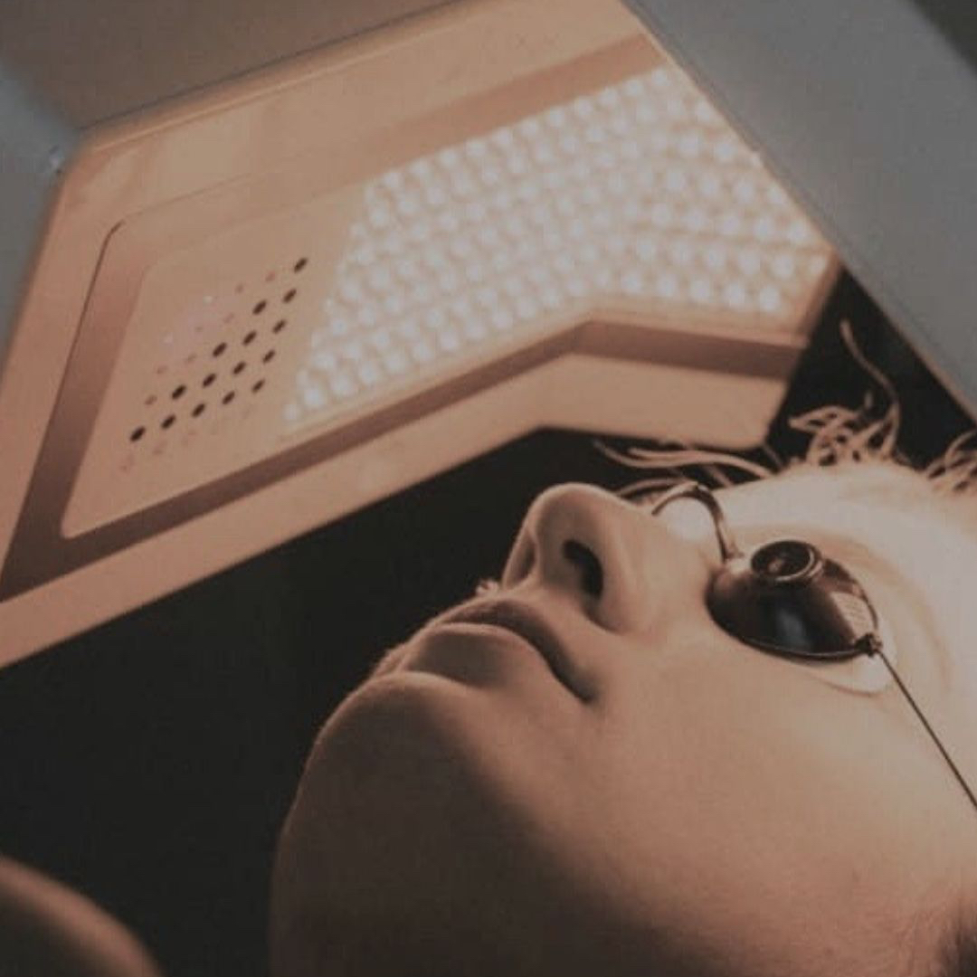 Séance de luminothérapie