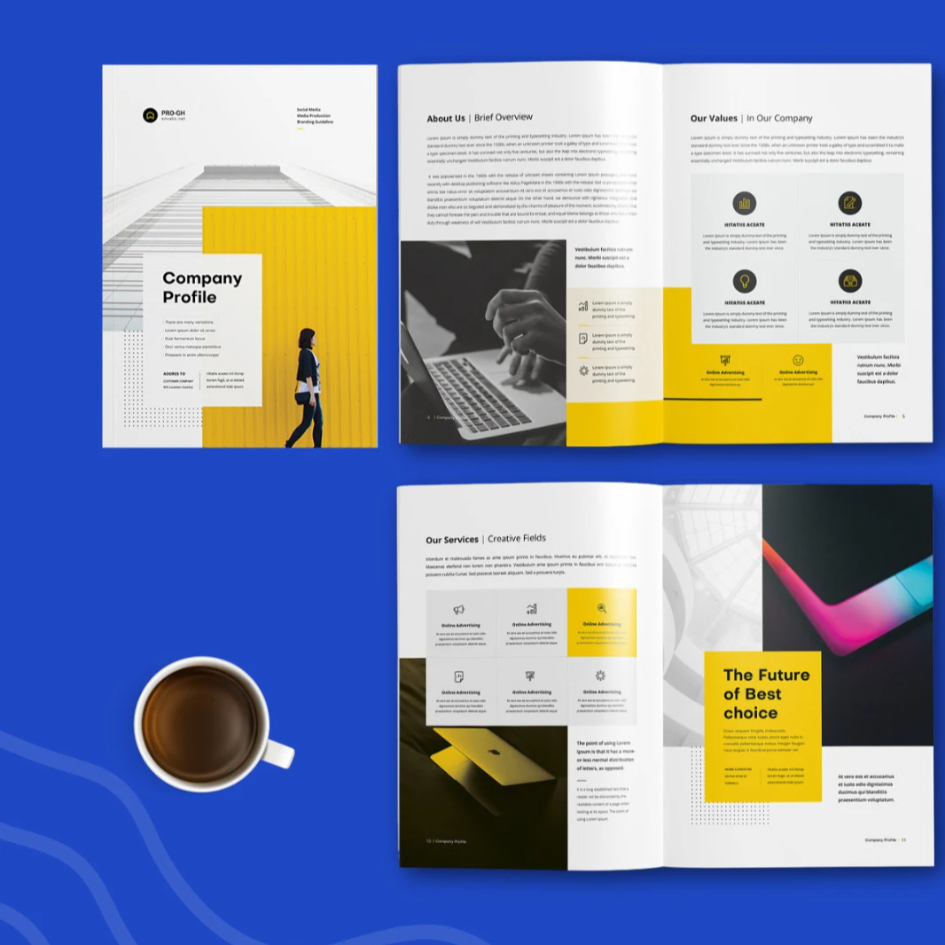 Professional Company Profile (6-8 Pages)