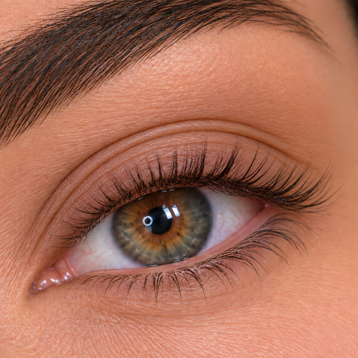 Dépose extensions de cils