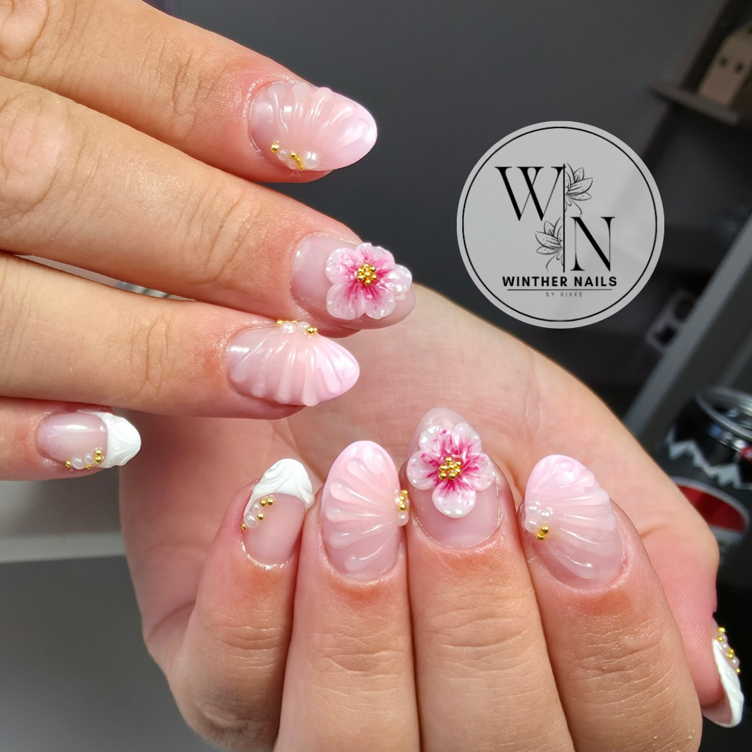 Förlängning - Stor nailart