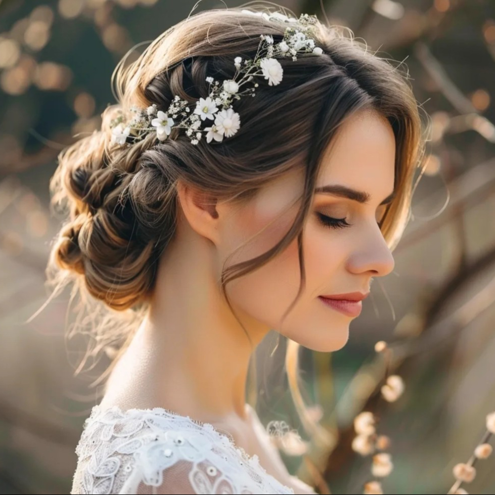 Svatební účes