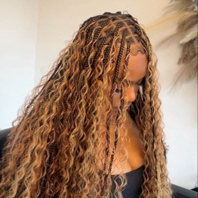 Goddess braids