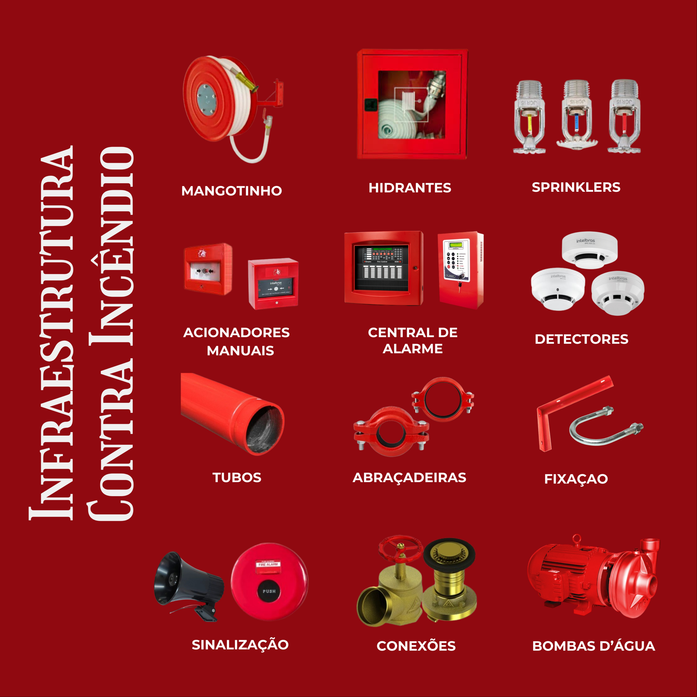 Infraestrutura Elétrica e Hidráulica para Combate a Incêndio