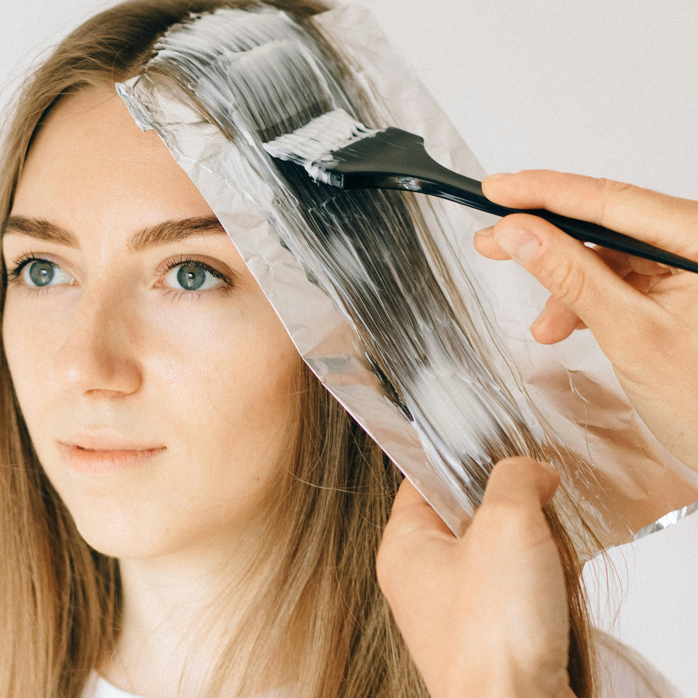 Dámské barvení vlasů