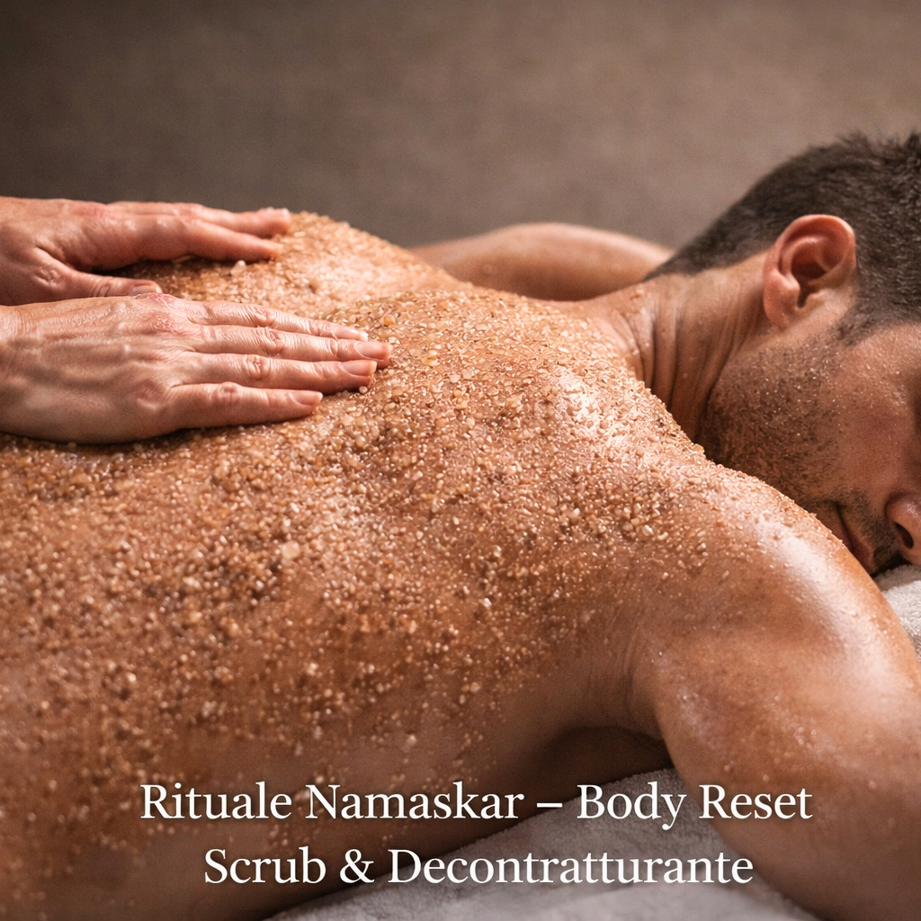 Rituale Release & Reset 100 min- Scrub corpo & massaggio decont