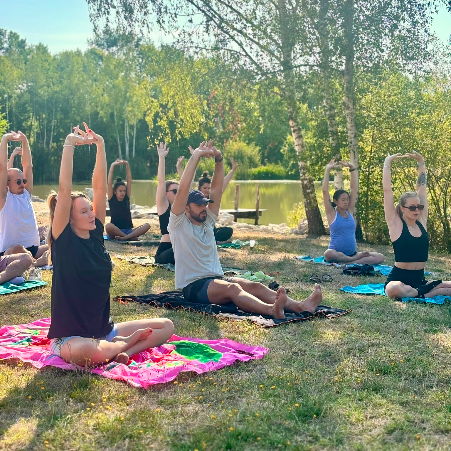 Yoga groupe - entreprise - EVJF