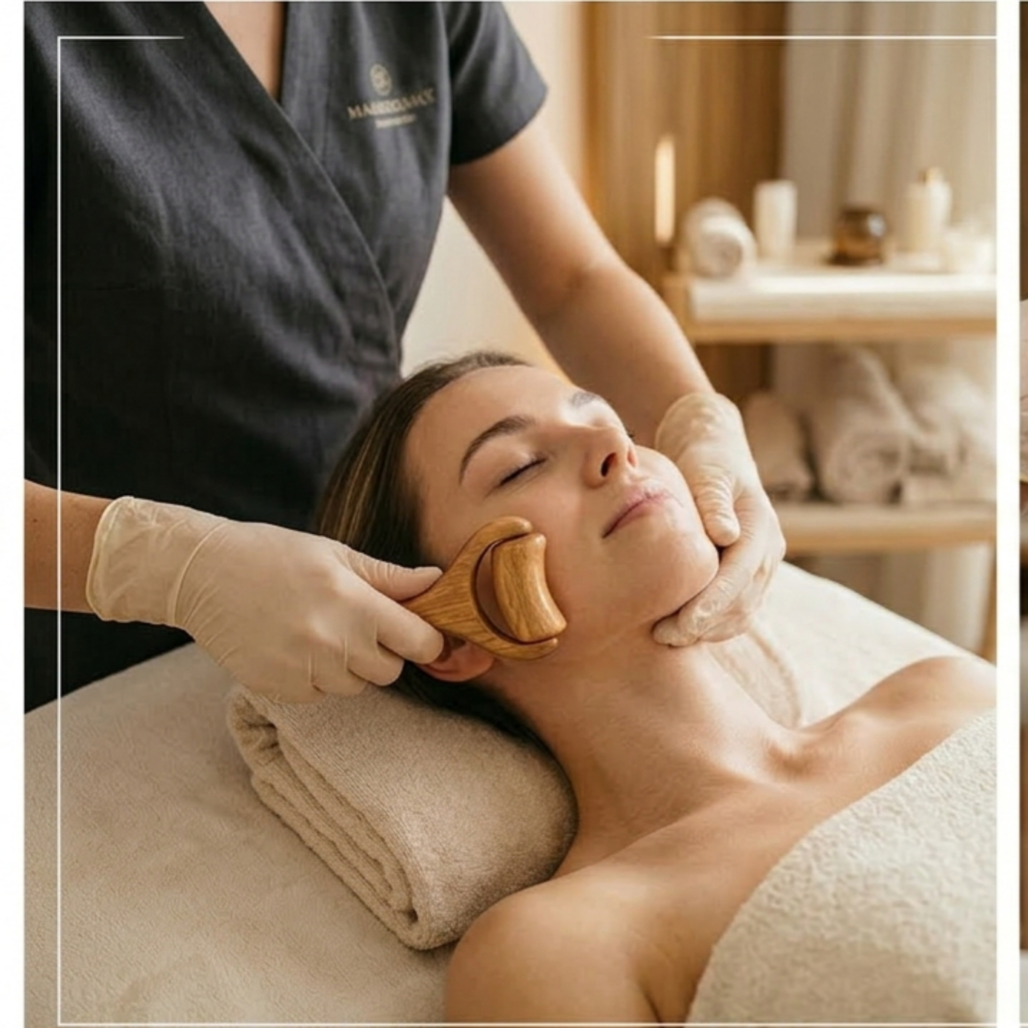 Maderomasáž obličeje