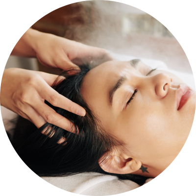 Massage Indien du cuir chevelu