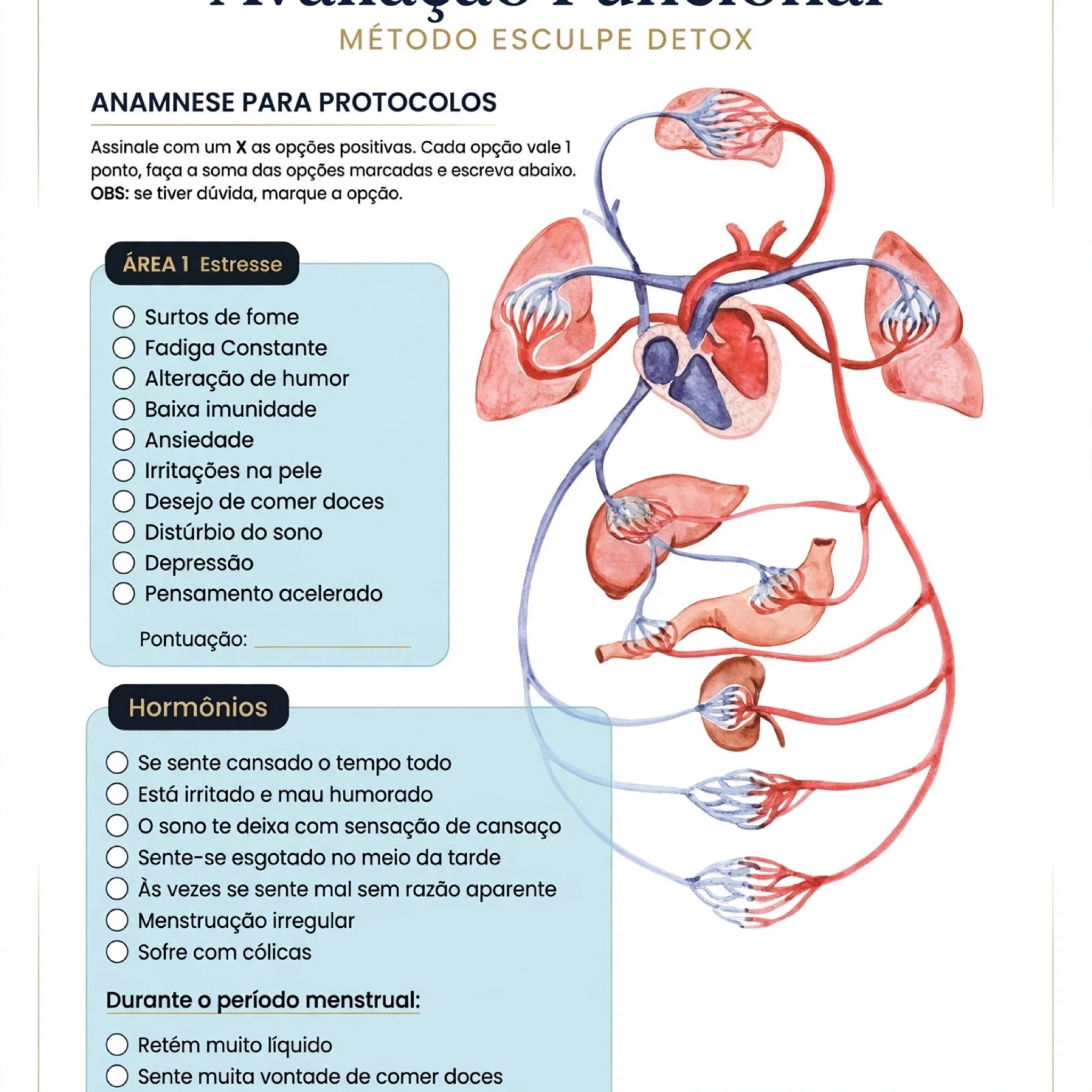 Massagem Avaliativa Esculpe Detox