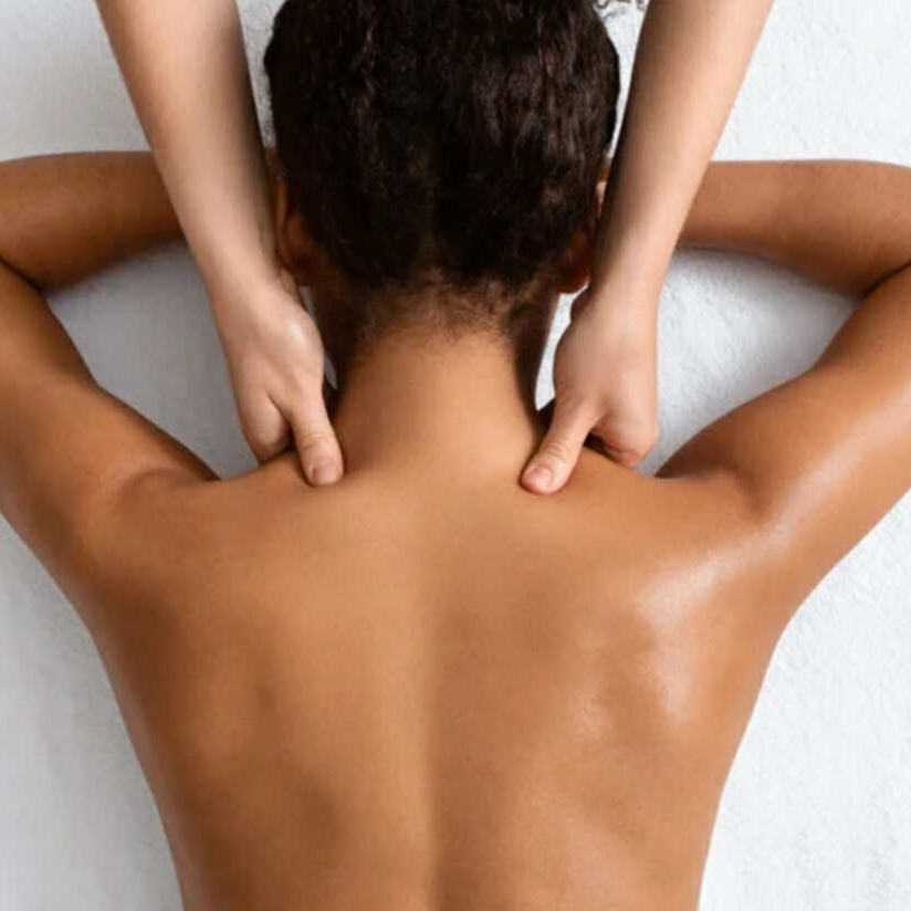 Thajská masáž šije a hlavy