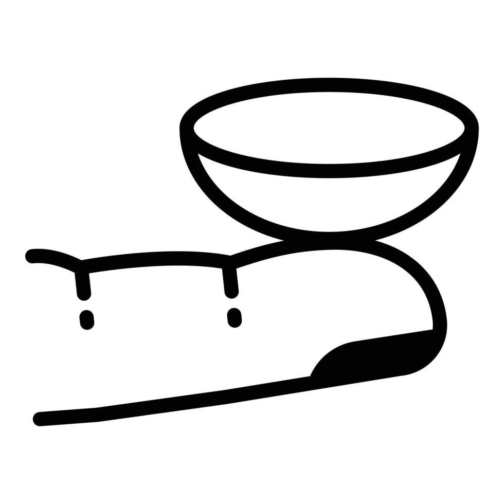 Adaptación de lentes de contacto por primera vez.