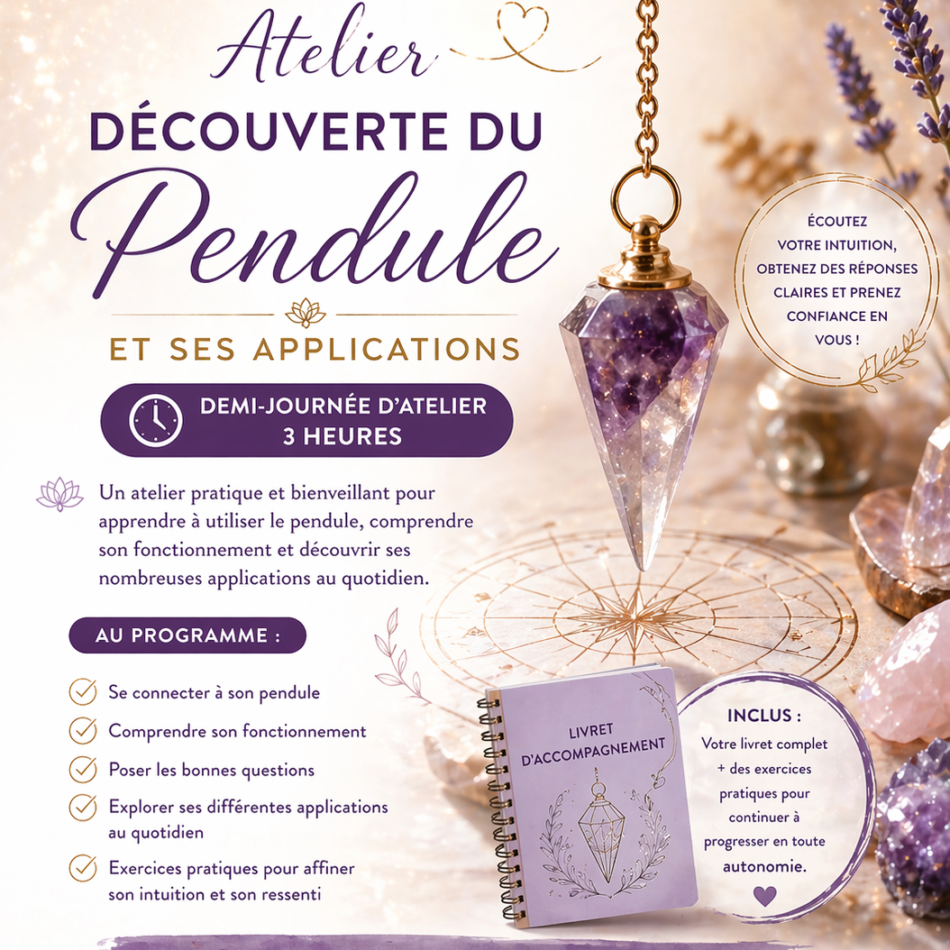 Atelier pendule demi journée
