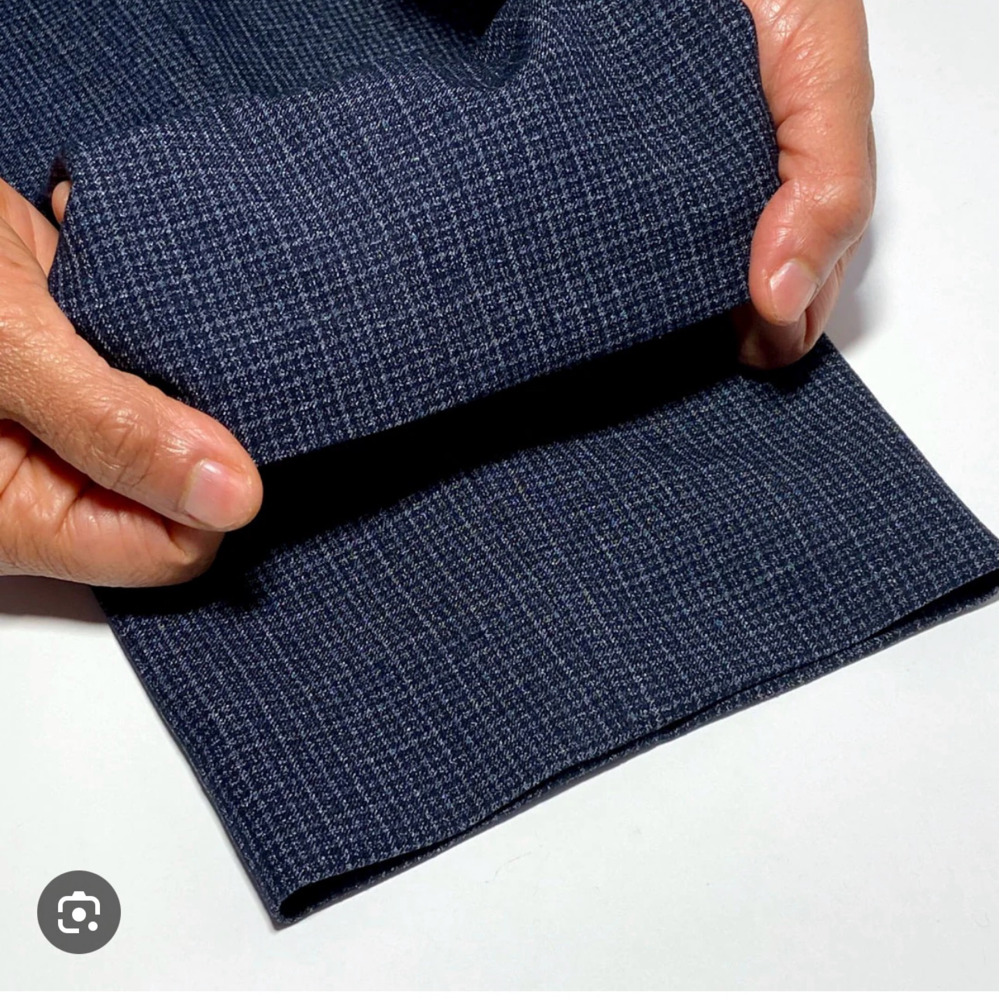 Ourlet main pantalon étroit, jupe étroite sans doublure