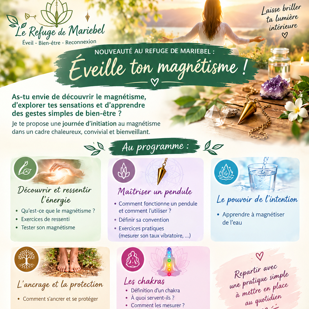 Formation : Eveil ton magnétisme