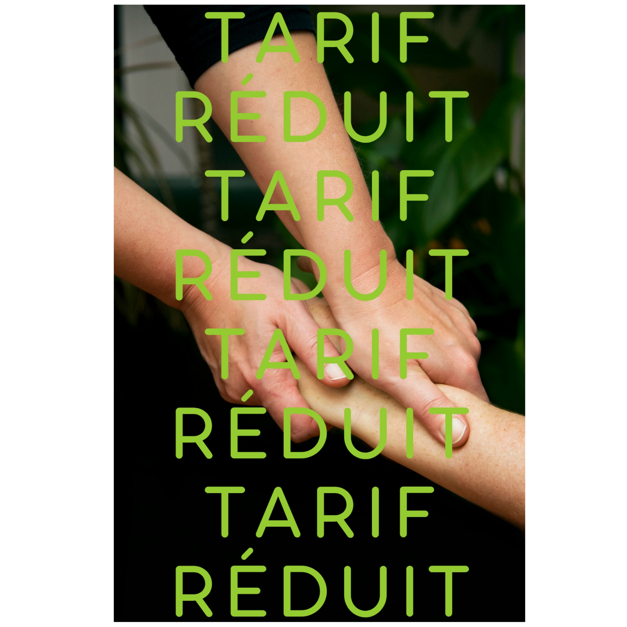 Shiatsu tarif réduit