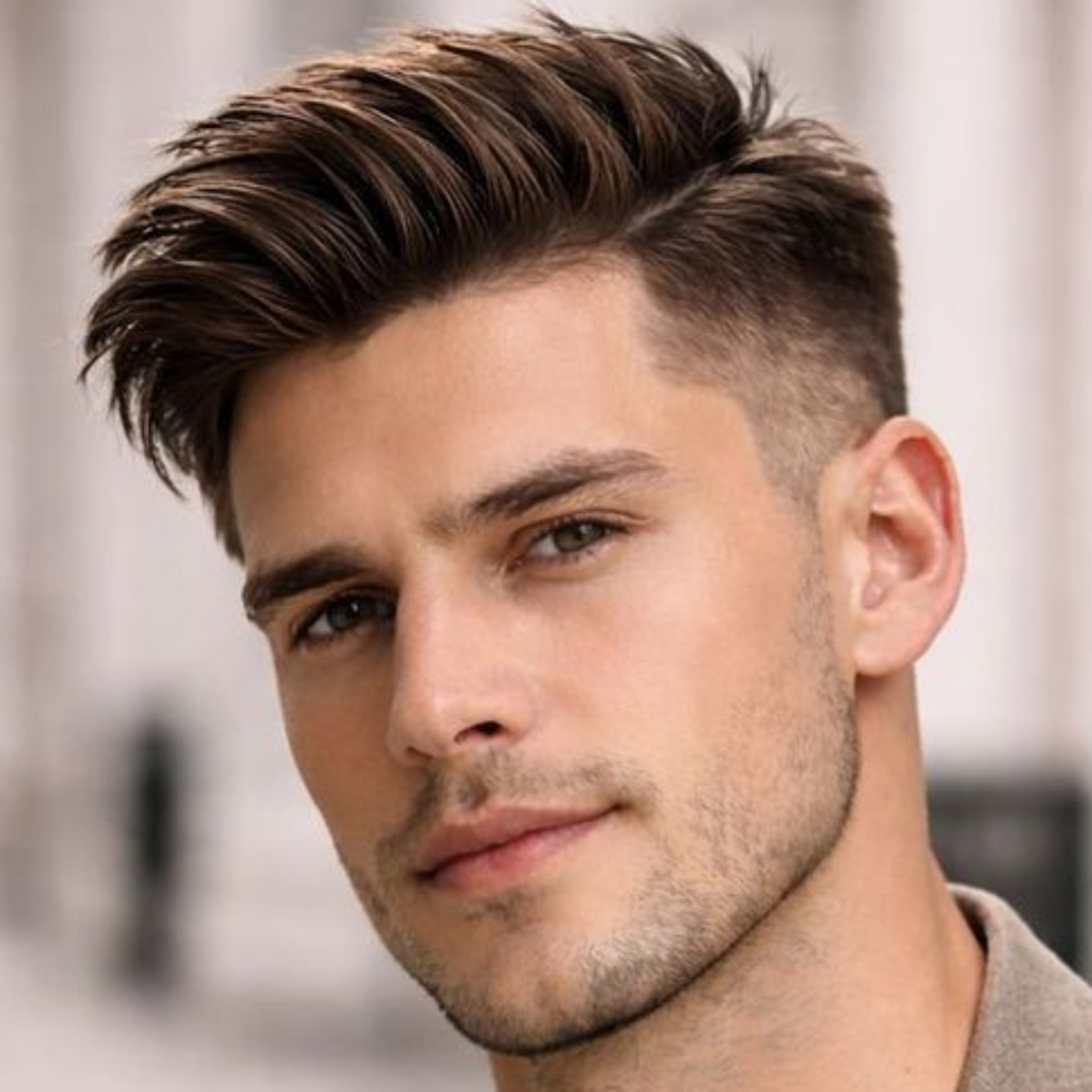 Pánský střih dlouhý ( long haircut) 8-9cm