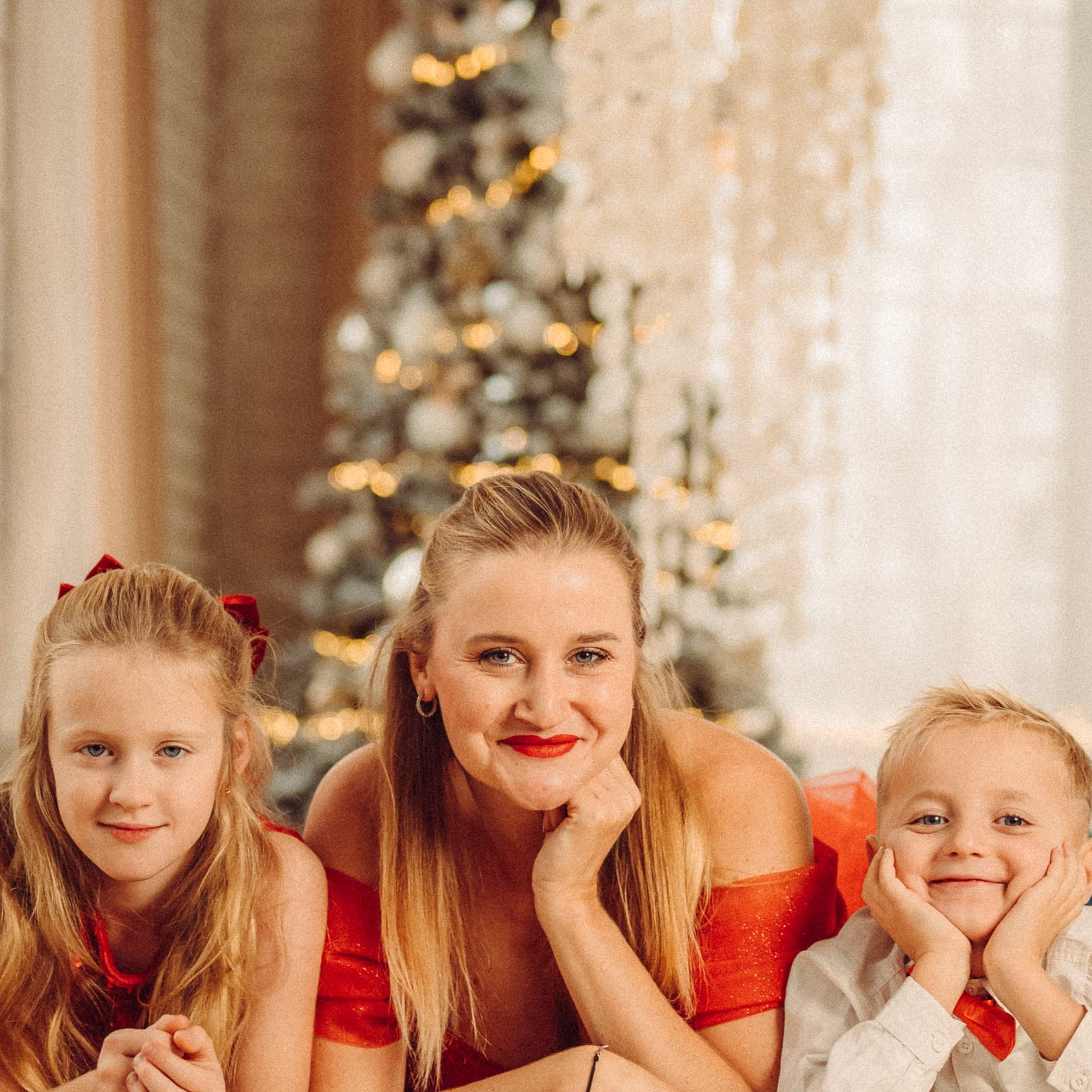 Vánoční rodinné focení